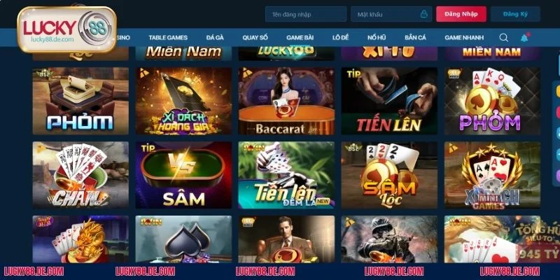 Game Bài LUCKY88 - Sân Chơi Cá Cược Đổi Thưởng Cực Khủng