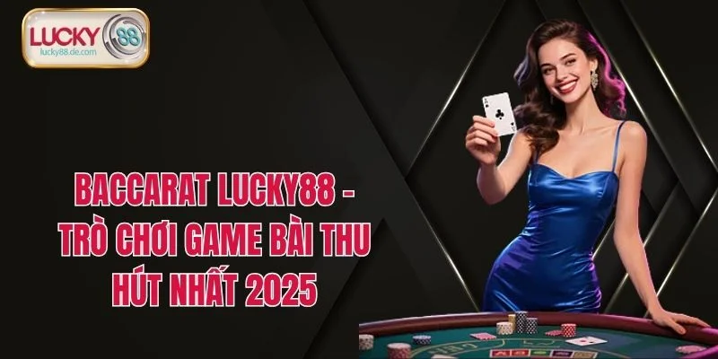 Baccarat LUCKY88 - Trò Chơi Game Bài Thu Hút Nhất 2026