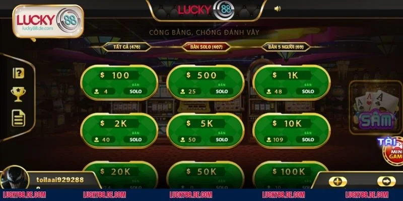 Game Bài Sâm Lốc LUCKY88 - Luật Chơi Và Bí Quyết Chơi Hay