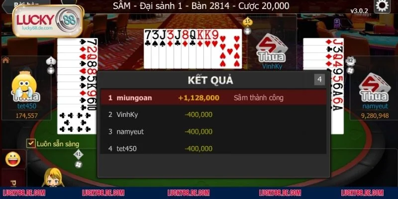Game Bài Sâm Lốc LUCKY88 - Luật Chơi Và Bí Quyết Chơi Hay