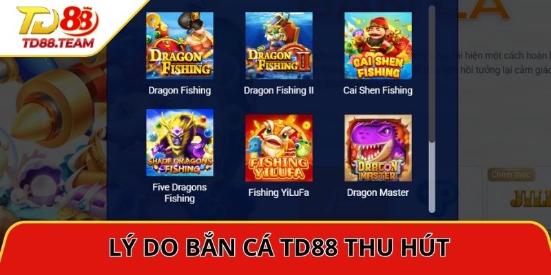 Bắn Cá TD88 | Săn Cá Đổi Thưởng Nhận Quà Lớn Mỗi Ngày