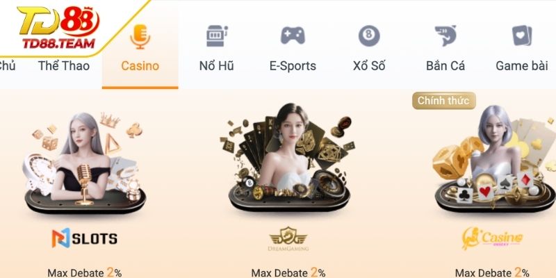 Casino TD88 - Sòng Bài Trực Tuyến Uy Tín Hàng Đầu Việt Nam