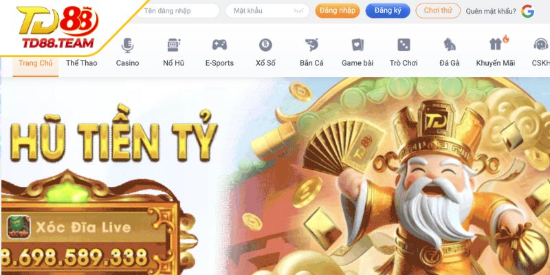 Đăng Nhập TD88 Dễ Dàng – Vào Nhà Cái Uy Tín Trong 1 Phút