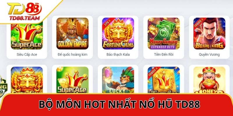 Nổ Hũ TD88 - Cổng Game Đổi Thưởng Uy Tín Với Tỷ Lệ Nổ Cao
