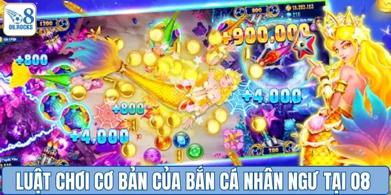 Bắn Cá Nhân Ngư O8 - Trải Nghiệm Khám Phá Đại Dương Hấp Dẫn