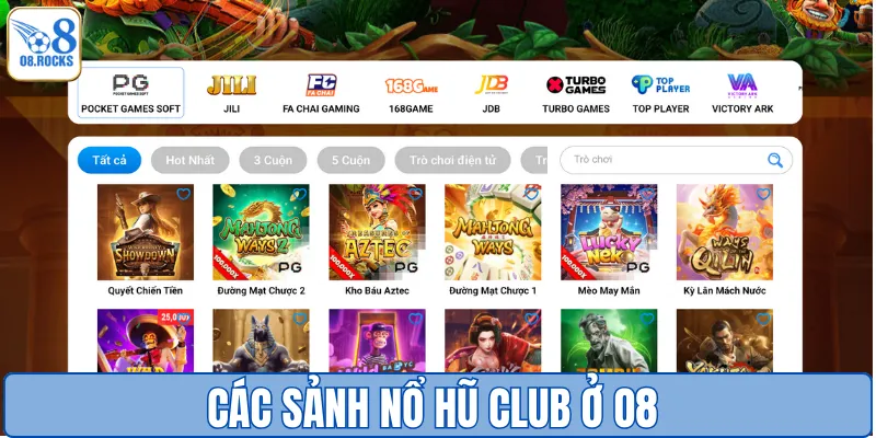 Nổ Hũ Club - Quay Trúng Thưởng Siêu Lợi Nhuận Tại O8